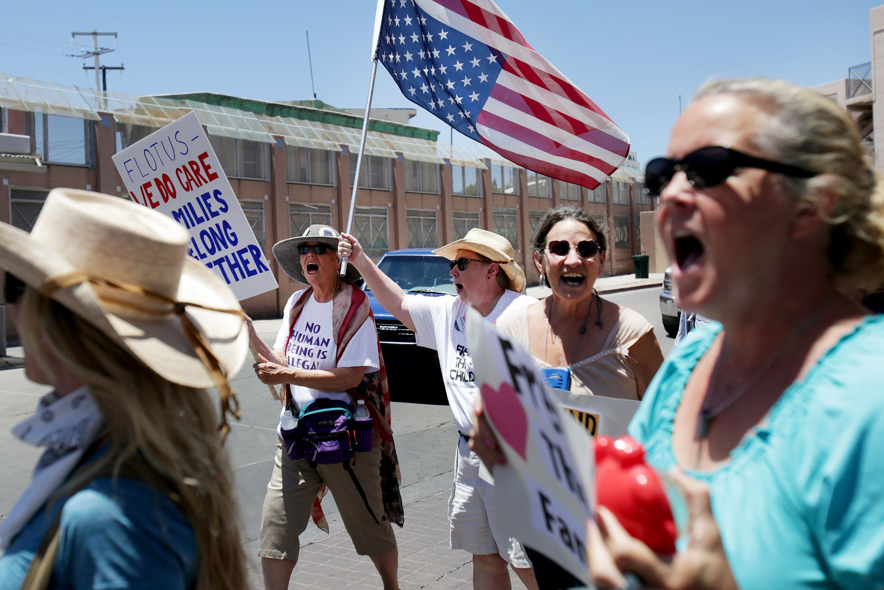 Families Belong Together Rally in Nogales